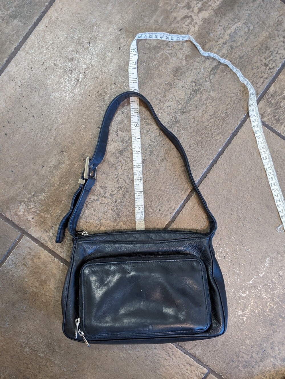 Danier Vintage Leather Y2K Mini Butter Soft Chic Shoulder Bag Black ๐ค - Picture 15 of 17